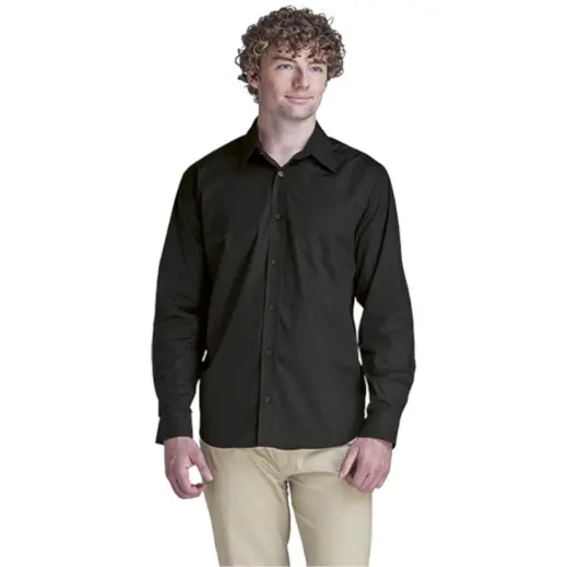 Mens Executive Lounge Long Sleeve Model Front